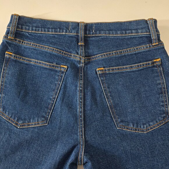 NWT Abercrombie & Fitch High Rise Skinny Jeans Y2K Size 28 Blue - Picture 5 of 8